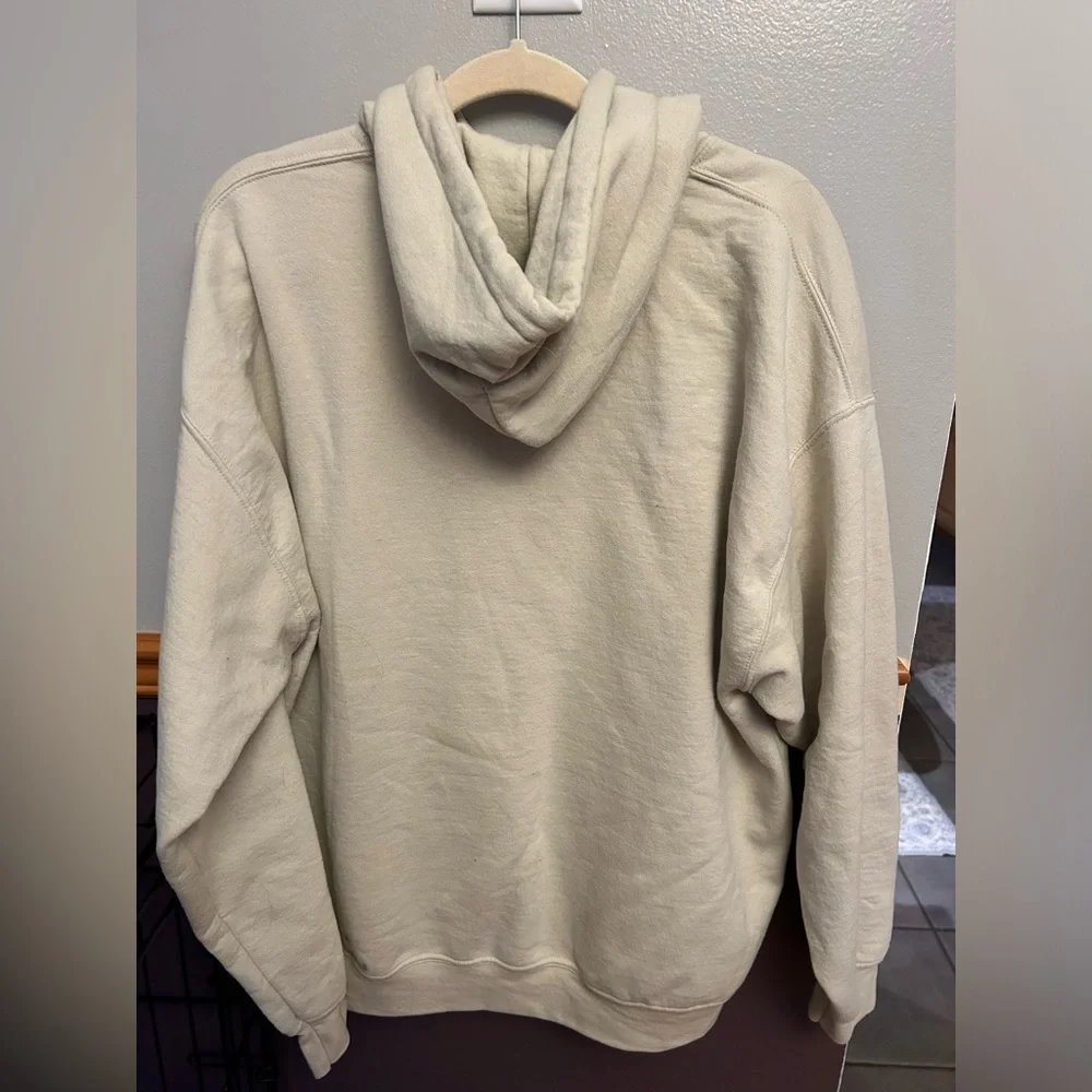 Daddy’s Home Hoodie. Size XL. Worn 2-3 times. Cream/beige in color. - Picture 7 of 7